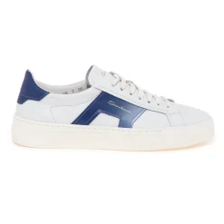 Sneaker Santoni DBS in pelle sfumata