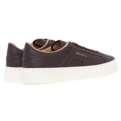 Sneaker Santoni DBS in pelle martellata