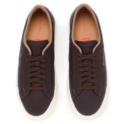 Sneaker Santoni DBS in pelle martellata