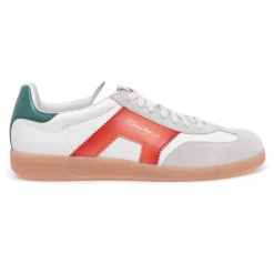 Sneaker Santoni DBS Olympic in pelle sfoderata