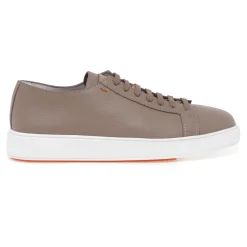 Sneaker Santoni in pelle martellata