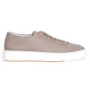 Sneaker Santoni in pelle martellata