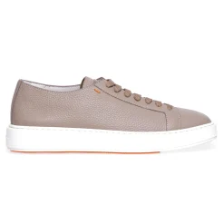 Sneaker Santoni in pelle martellata