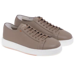 Sneaker Santoni in pelle martellata