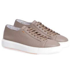Sneaker Santoni in pelle martellata