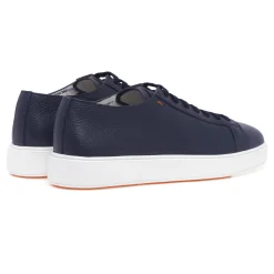 Sneaker Santoni in pelle martellata