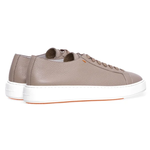 Sneaker Santoni in pelle martellata
