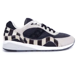 Sneaker Saucony Shadow 6000 "Racoon" in camoscio, cavallino e tessuto