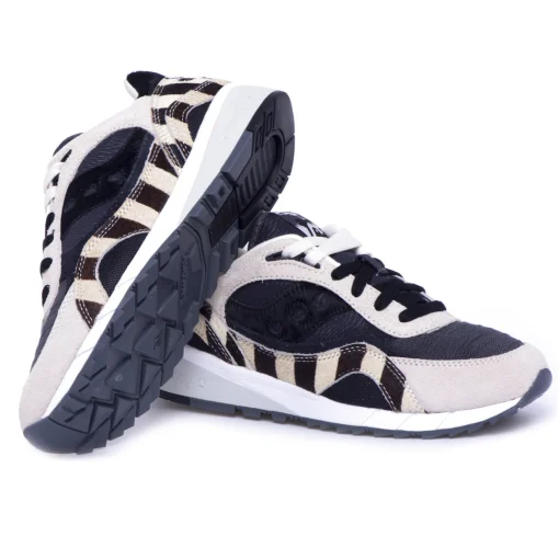Sneaker Saucony Shadow 6000 "Racoon" in camoscio, cavallino e tessuto