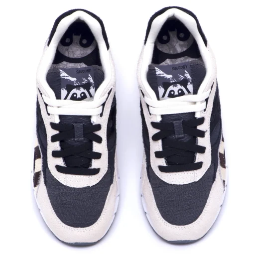 Sneaker Saucony Shadow 6000 "Racoon" in camoscio, cavallino e tessuto
