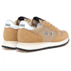 Sneaker SUN68 Ally Bright Nylon in camoscio e tessuto laminato