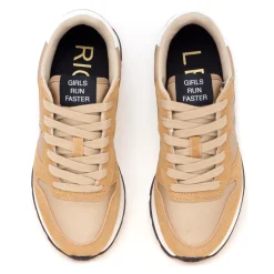 Sneaker SUN68 Ally Bright Nylon in camoscio e tessuto laminato