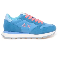 Sneaker SUN68 Ally Solid Nylon in camoscio e tessuto