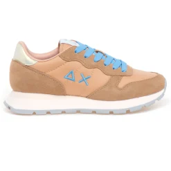Sneaker SUN68 Ally Solid Nylon in camoscio e tessuto