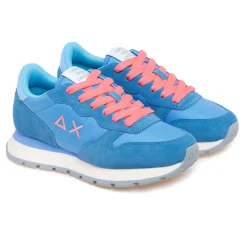 Sneaker SUN68 Ally Solid Nylon in camoscio e tessuto