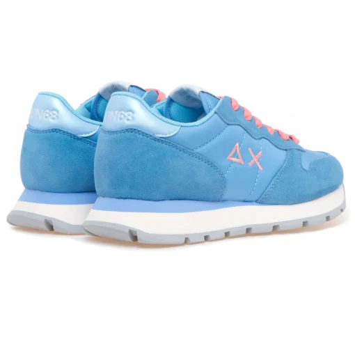Sneaker SUN68 Ally Solid Nylon in camoscio e tessuto
