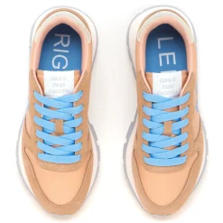 Sneaker SUN68 Ally Solid Nylon in camoscio e tessuto