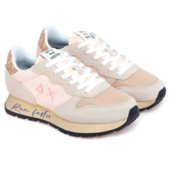 Sneaker SUN68 Ally Vintage in camoscio e tessuto
