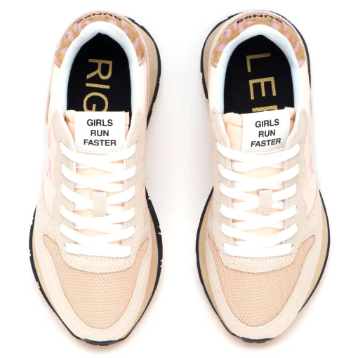 Sneaker SUN68 Ally Vintage in camoscio e tessuto