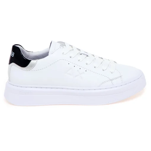 Sneaker Sun68 Grace in pelle