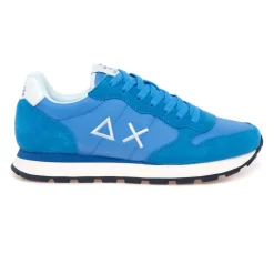 Sneaker SUN68 Tom Solid in camoscio e tessuto