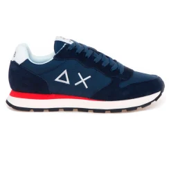 Sneaker SUN68 Tom Solid in camoscio e tessuto