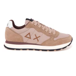 Sneaker SUN68 Tom Solid in camoscio e tessuto