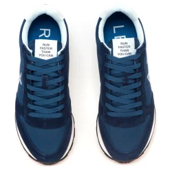Sneaker SUN68 Tom Solid in camoscio e tessuto