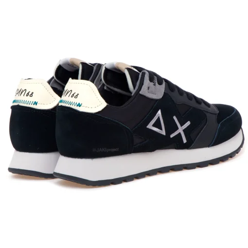 Sneaker SUN68 Uncle Jaki in camoscio e tessuto