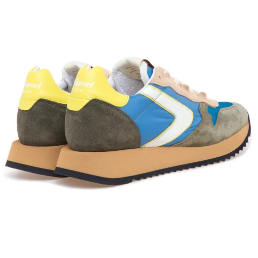 Sneaker Valsport Magic Heritage in camoscio e tessuto