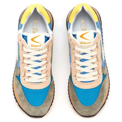 Sneaker Valsport Magic Heritage in camoscio e tessuto