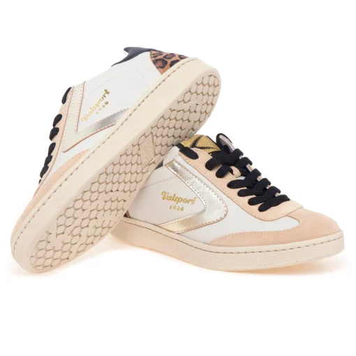 Sneaker Valsport Olimpia in pelle e camoscio