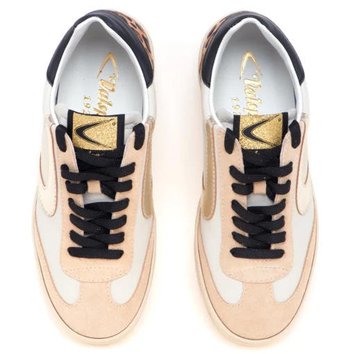 Sneaker Valsport Olimpia in pelle e camoscio