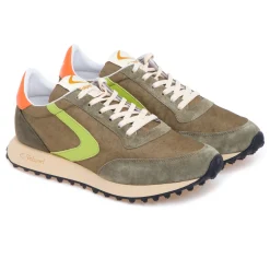 Sneaker Valsport Start in camoscio e tessuto