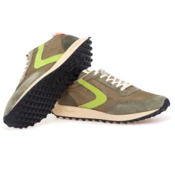 Sneaker Valsport Start in camoscio e tessuto