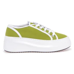 Sneaker Vic Matiè in raso e pelle
