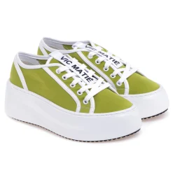 Sneaker Vic Matiè in raso e pelle