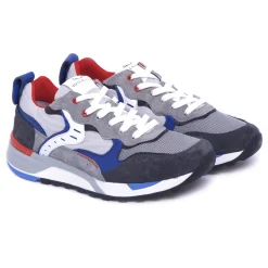 Sneaker Voile Blanche Bholt in camoscio e tessuto tecnico