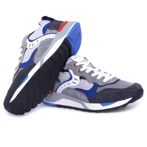 Sneaker Voile Blanche Bholt in camoscio e tessuto tecnico