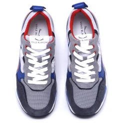 Sneaker Voile Blanche Bholt in camoscio e tessuto tecnico