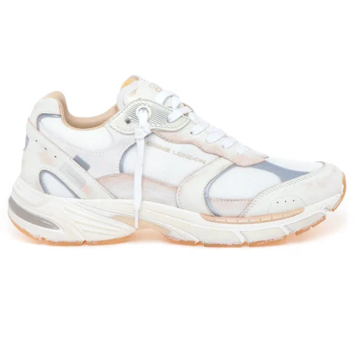 SneakerCrime London "Fugitive" in pelle vintage e tessuto