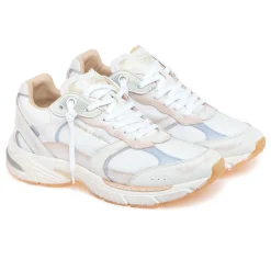 SneakerCrime London "Fugitive" in pelle vintage e tessuto