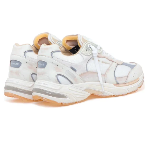 SneakerCrime London "Fugitive" in pelle vintage e tessuto