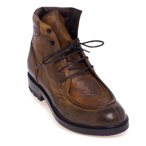 Stivaletto allacciato Pawelk's in pelle anticata