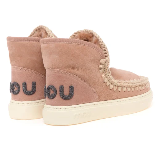 Stivaletto Mou Eskimo Sneaker Bold con logo glitter