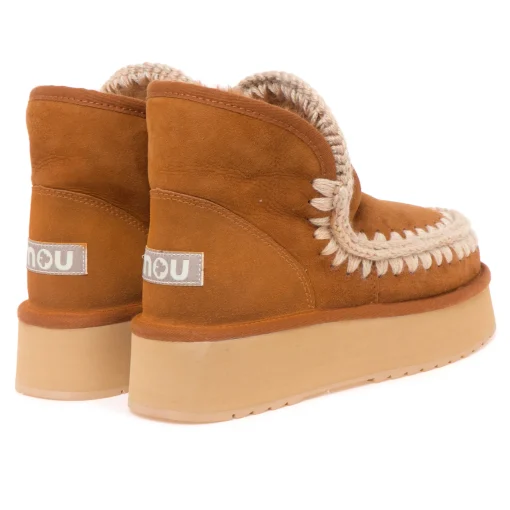 Stivaletto MOU Mini Eskimo Platform in camoccio