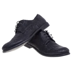 Stringata Pawelk's in pelle stampata