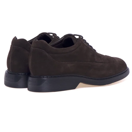 Stringata stile inglese in camoscio Hogan H576
