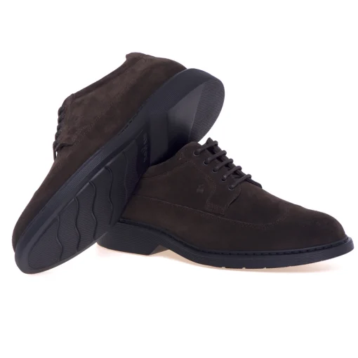 Stringata stile inglese in camoscio Hogan H576