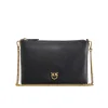 Tracolla Pinko classic flat love bag simply in pelle